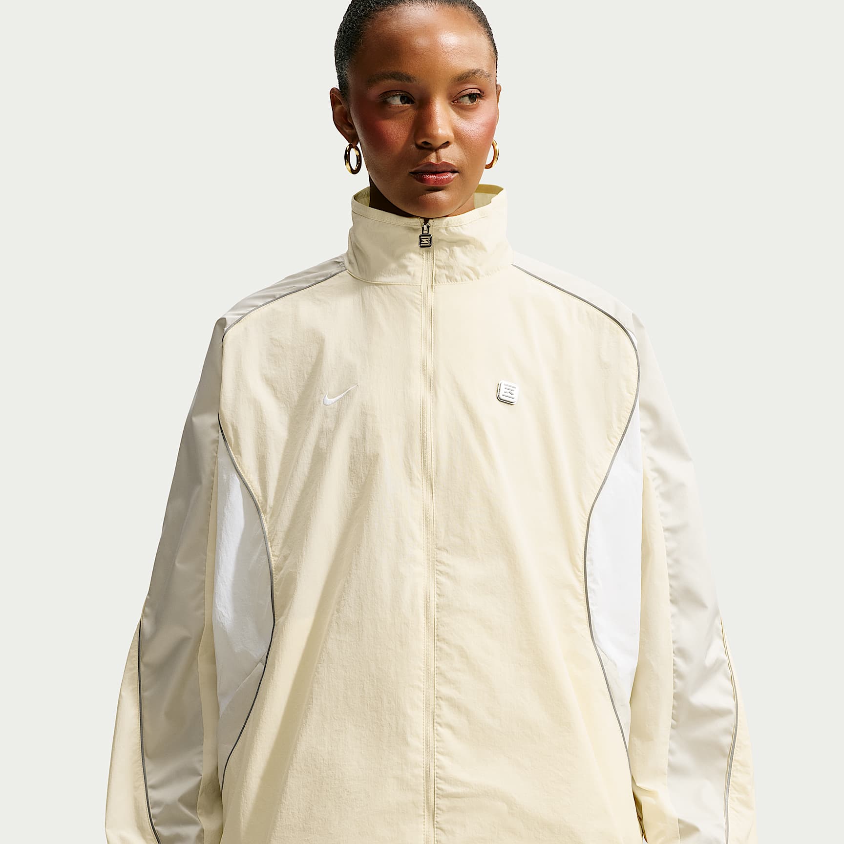 ジャケット・アウター FIFTEEN LOVE ~NKzip white~ (U:nity size) Nike Sportswear Women's Woven Jacket. Nike ZA